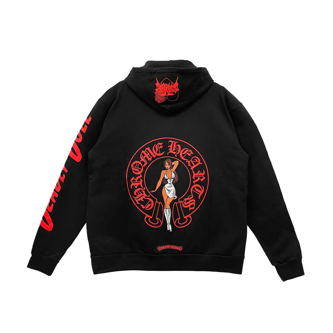 Deadly Doll Hoodie by Chrome Hearts