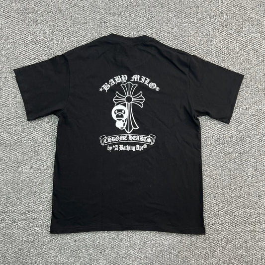Bape x T-Shirt Black by Chrome Hearts