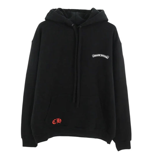 Red and Black Hoodie by Chrome Hearts