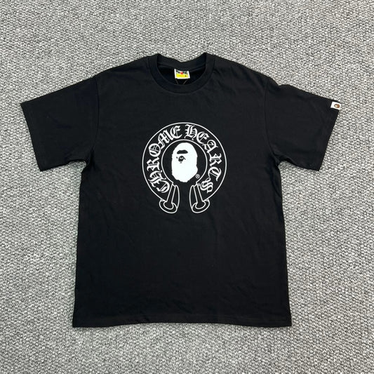 Bape x  T-Shirt Black by Chrome Hearts