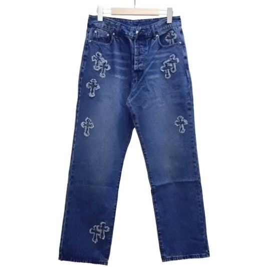 Zipper Jeans by Chrome Hearts